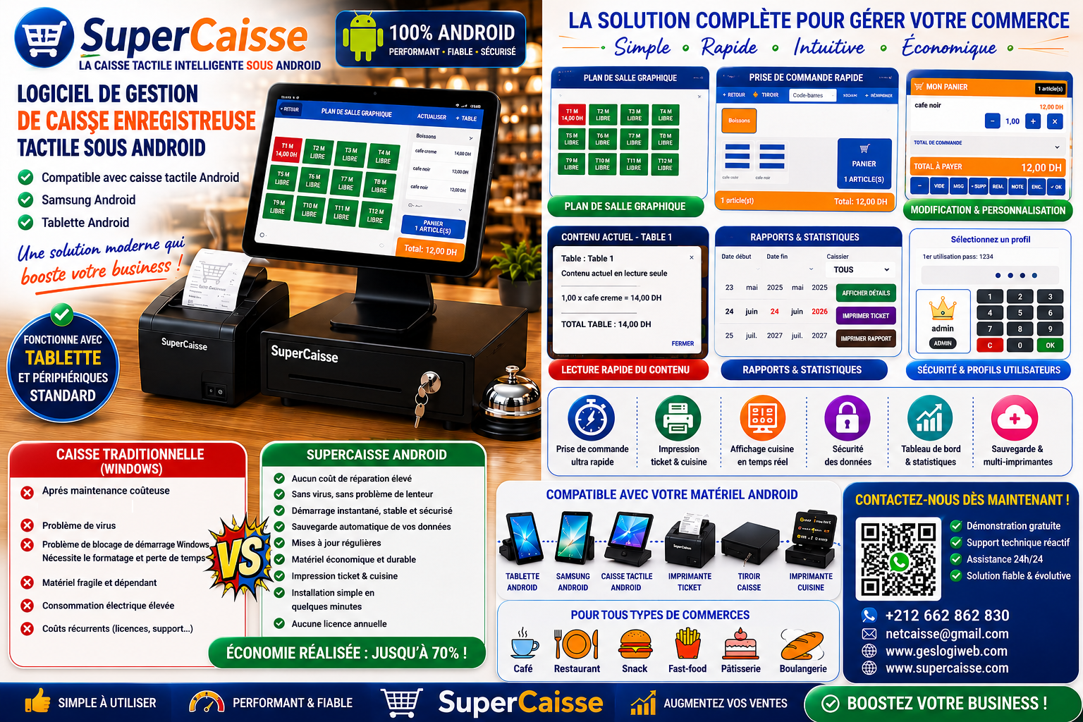 SuperCaisse logiciel de caisse